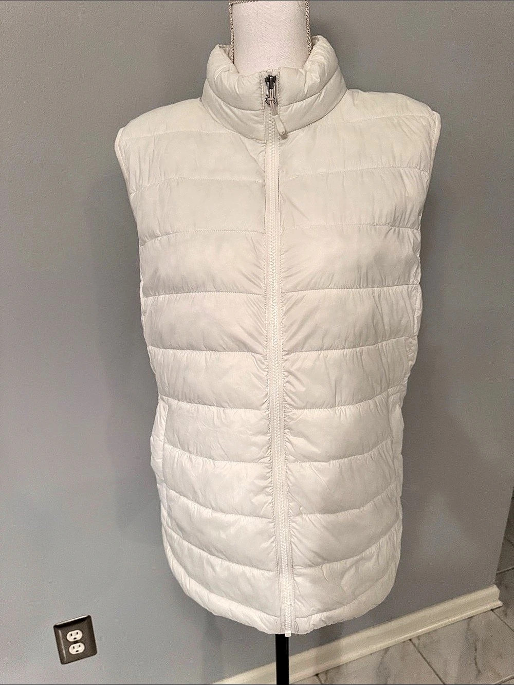 Quilted Puffer Vest - Like new